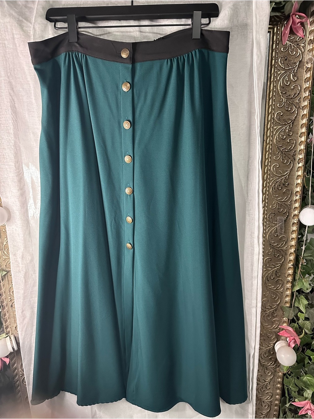 Pinup Couture Teal Selene Skirt